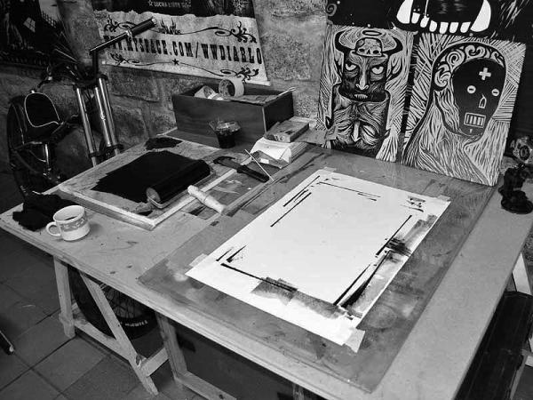 fordytsamuelcasal2 pic on Design You Trust fordytsamuelcasal2 Samuel Casal illustrator and printmaker from Brazil.