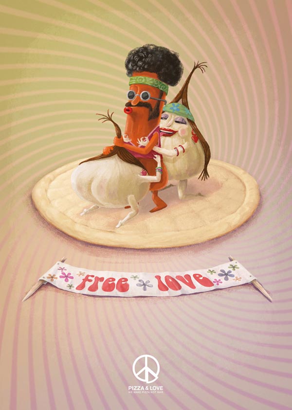 free love pizza 1 pic on Design You Trust free love pizza 1 Pizza & Love