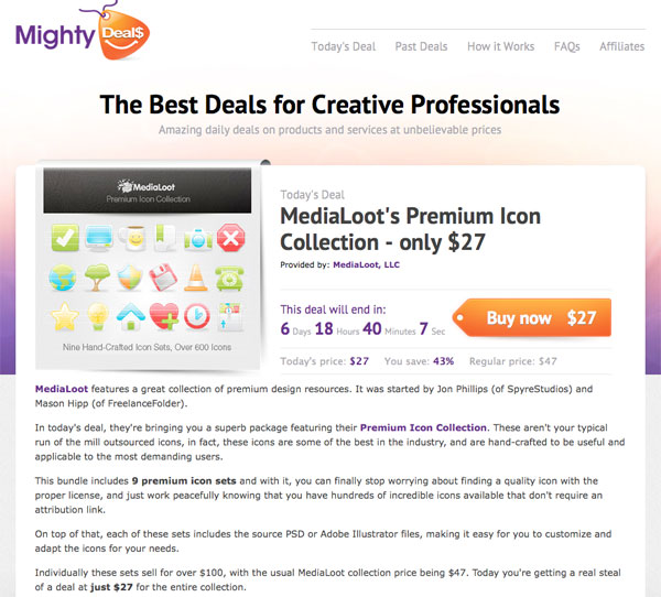 MediaLoots Premium Icon Collection only $27 md4 MediaLoots Premium Icon Collection only $27