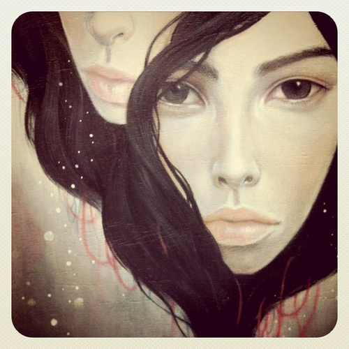 sh1d pic on Design You Trust sh1d Woman paintings by Stella Im Hultberg