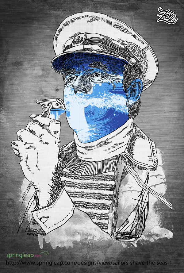 shave the seas pic on Design You Trust shave the seas Sailors Shave the Seas