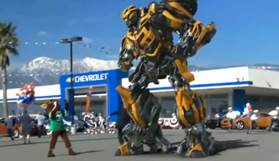 Transformers 3 Dark of the Moon Chevy Super Bowl Ad transformer superbowl 2011 Transformers 3 Dark of the Moon Chevy Super Bowl Ad