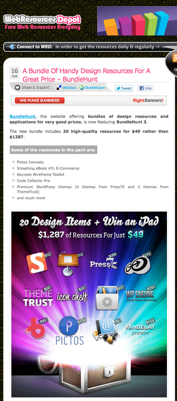 A Bundle Of Handy Design Resources For A Great Price – BundleHunt wrd A Bundle Of Handy Design Resources For A Great Price – BundleHunt