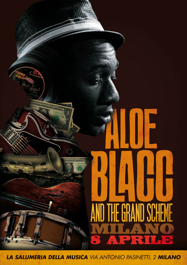 pic on Design You Trust Aloe Blacc @ Milan (Unofficial Poster)