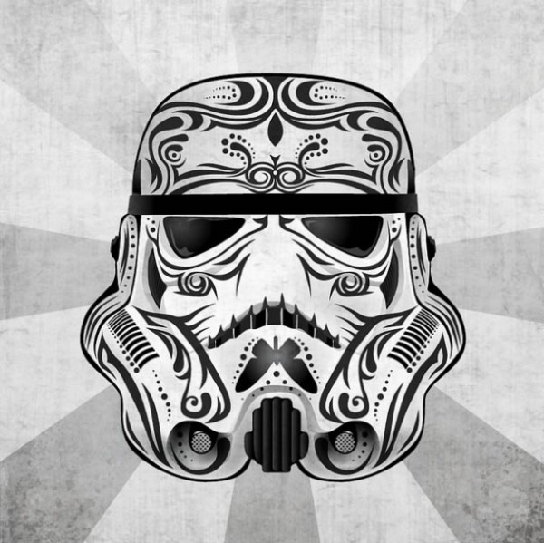 John Karpinsky starwars 600x599 All the best FanArts StarWars illustrated Posters