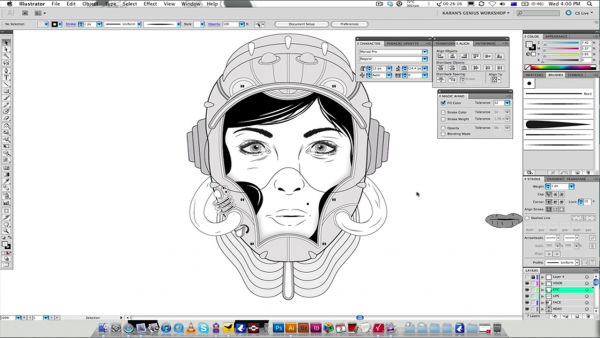 the Design Cove | Rachel: Timelaps Illustration Picture 15 600x338 the Design Cove | Rachel: Timelaps Illustration