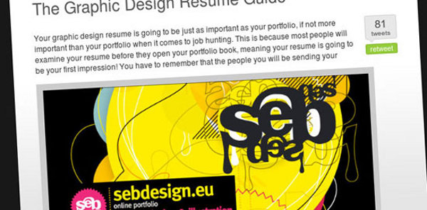 graphic design resume. The Graphic Design Resume
