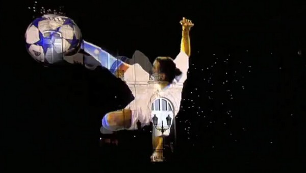 adidas is all in Projection Mapping adidas Is All In Projection Mapping 02 adidas is all in Projection Mapping