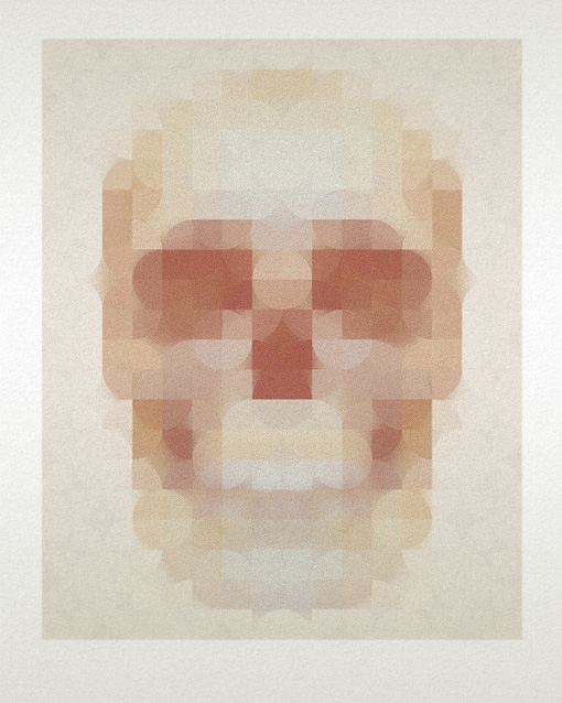 portrait of the artist pic on Design You Trust portrait of the artist Skull Prints by Rafa Jenn