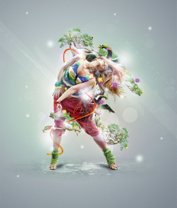 Digital art selected for the Daily Inspiration #737