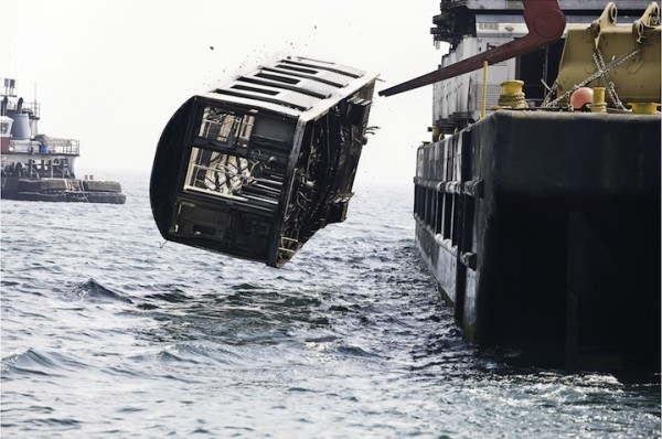 stephenmallon8 1 600x398 Subway Cars Tossed into Sea 