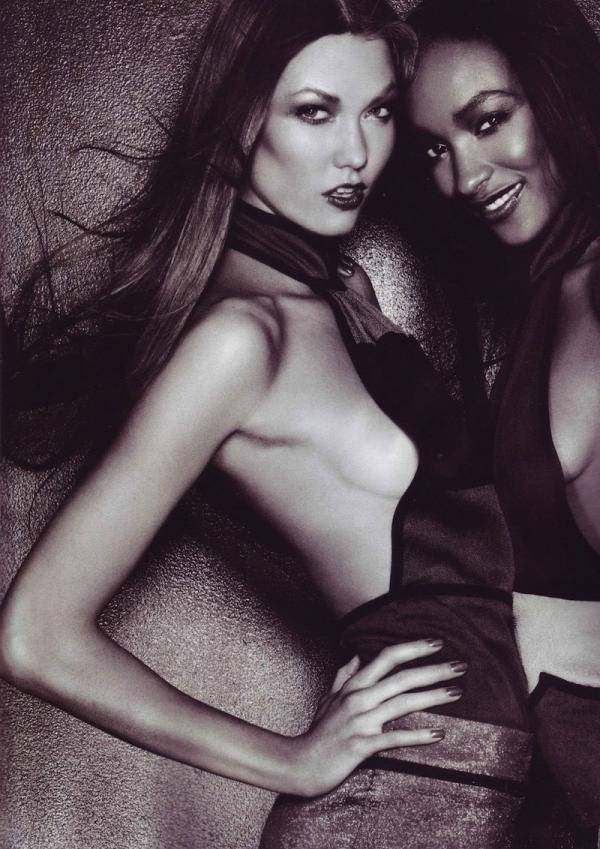  Karlie Kloss and Jourdan Dunn by Kayt Jones