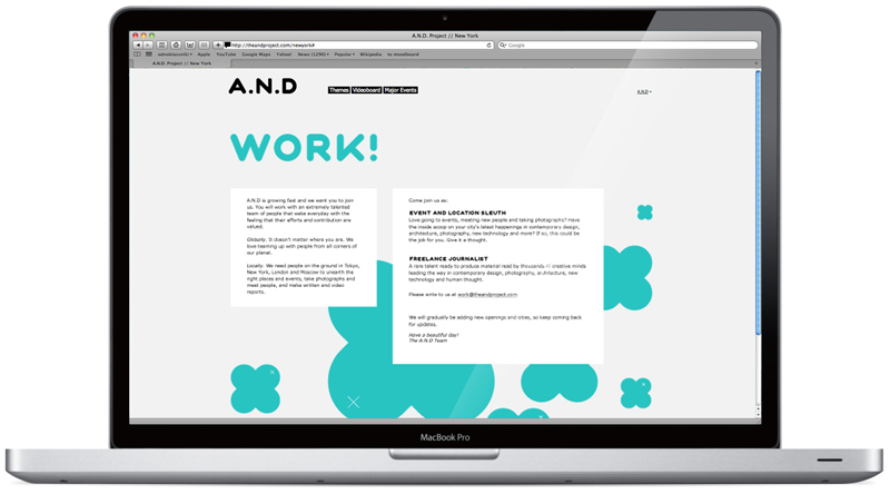 A.N.D work A.N.D