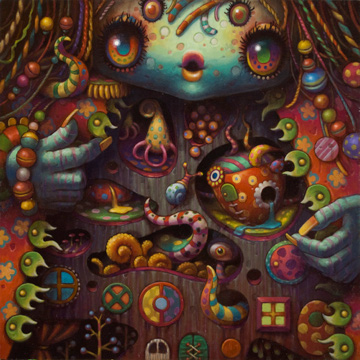 Colorful creatures by d’Holbachie Yoko yo1a Colorful creatures by d’Holbachie Yoko