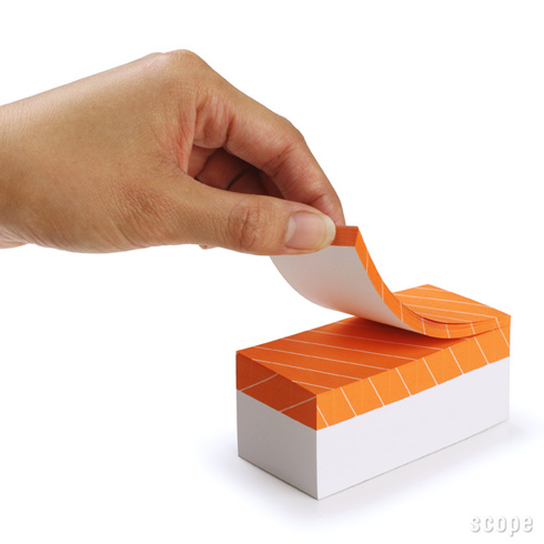 Sushi Memo block 1274 3 Sushi Memo block