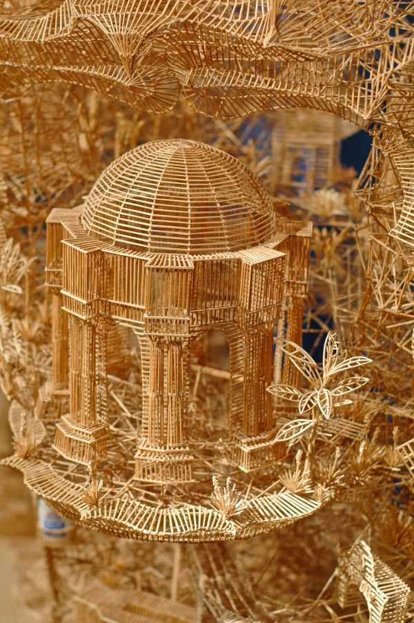 343 One man, 100,000 toothpicks, and 35 years: An incredible kinetic sculpture of San Francisco