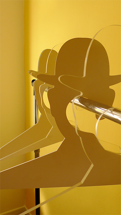 89 Coat Hanger, Inspired by Rene Magritte