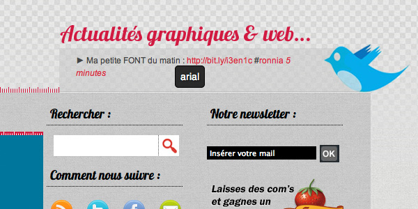 Instantly identifies fonts in a web browsing DYT what font 1 Instantly identifies fonts in a web browsing