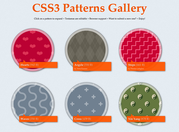 CSS3, patterns and joy ! DYT CSS3 patterns 1 CSS3, patterns and joy !