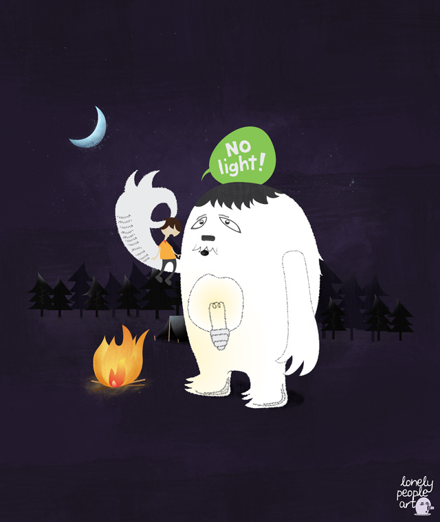 Earth hour lonelypeopleart 7th Apr 2011 : Earth Hour