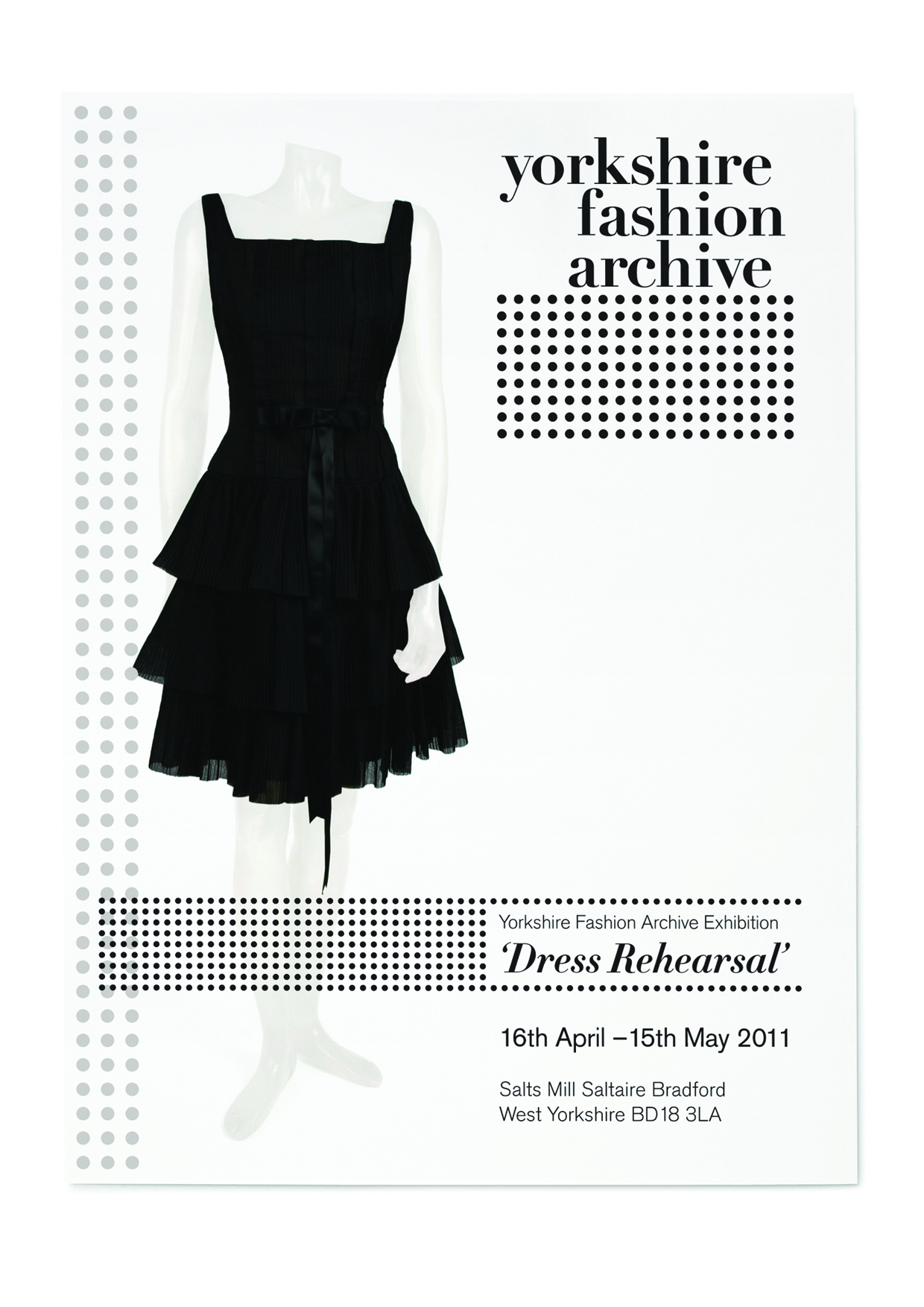 Yorkshire Fashion Archive Brand Identity YFA poster1 Yorkshire Fashion Archive Brand Identity