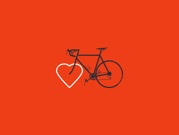 bike love Illustrations by Moritz Resl