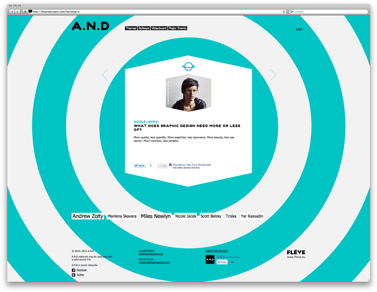 A.N.D / Nicole Jacek bullseyefinal nicole A.N.D / Nicole Jacek