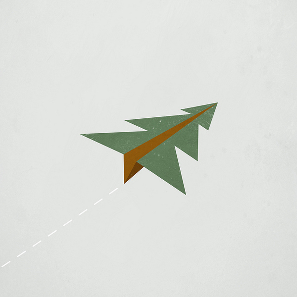christmas Illustrations by Moritz Resl
