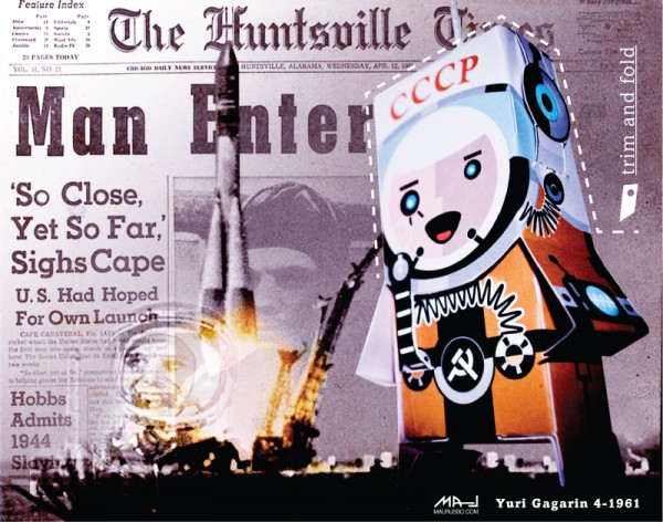 gagarin 600x472 Yuri Gagarin: Lets go!