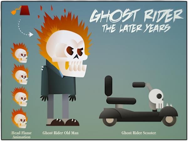 ghost rider character design 6to8ac6s0r pic on Design You Trust ghost rider character design 6to8ac6s0r Ghost Rider: The Later Years