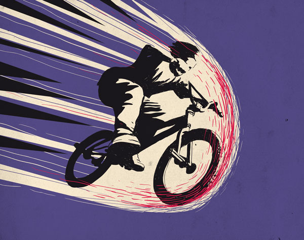 he reacted badly to the drugs they gave Get on ya bike
