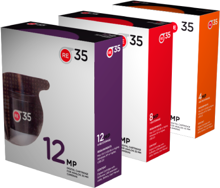 packshots pic on Design You Trust packshots RE 35 digital cartridge