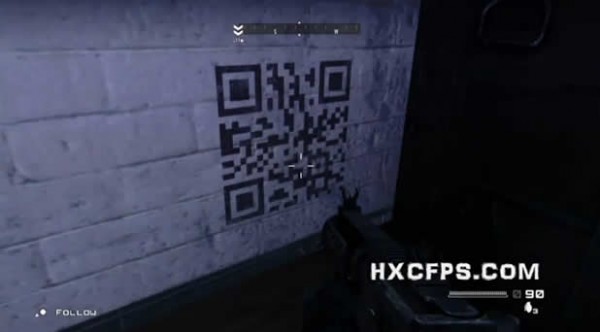 qrcode homefront xbox360 600x332 QRcode in homefront Game