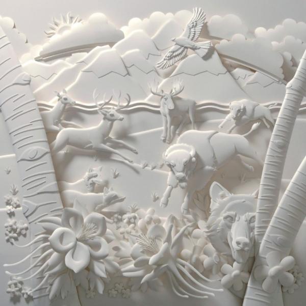 unnamed uln3og7c3o Awesome sculptures on paper