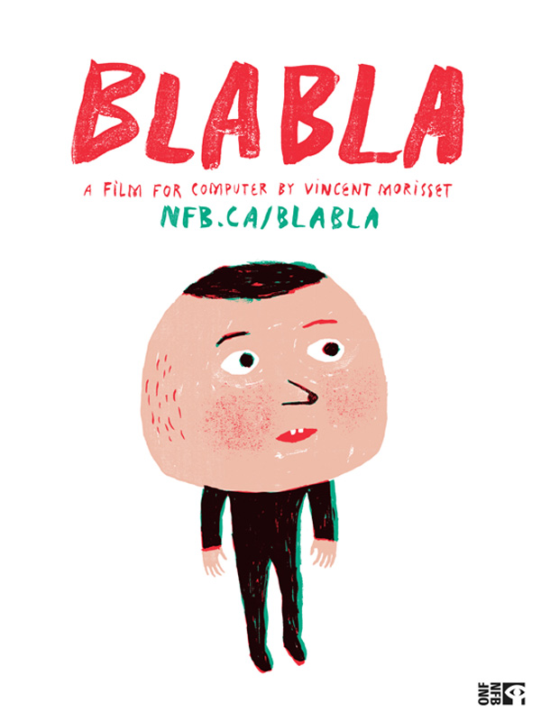 Blabla poster web en pic on Design You Trust Blabla poster web en BLA BLA <em>A film for computer by Vincent Morisset</em>
