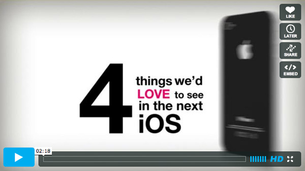 DYT nouveaute ios iphone pic on Design You Trust DYT nouveaute ios iphone The next iPhone iOs will be better ?