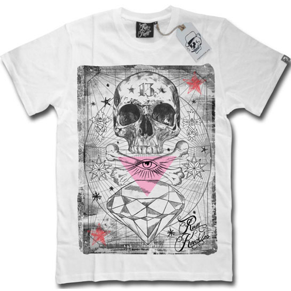 Diamond Geezer White small pic on Design You Trust Diamond Geezer White small Rum Knuckles | Tee Collection, Spring 2011