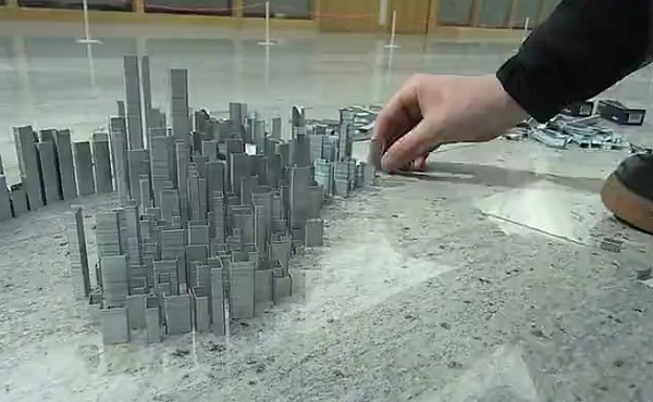 Ephemicropolis by Peter Root 01 Staple Art « Ephemicropolis » by Peter Root