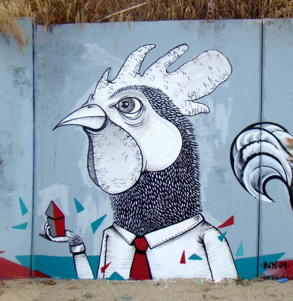 Massive italian street art Seacreative street art 02 600x615 Massive italian street art