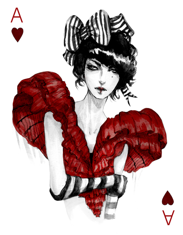 fashion poker connie lim ace hearts fashion poker