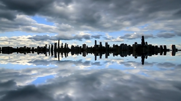 floating chicago 03 Floating Chicago Mirrored Skyline