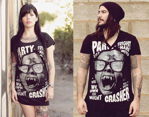 fright2 A horror inspired tee by Frightmare
