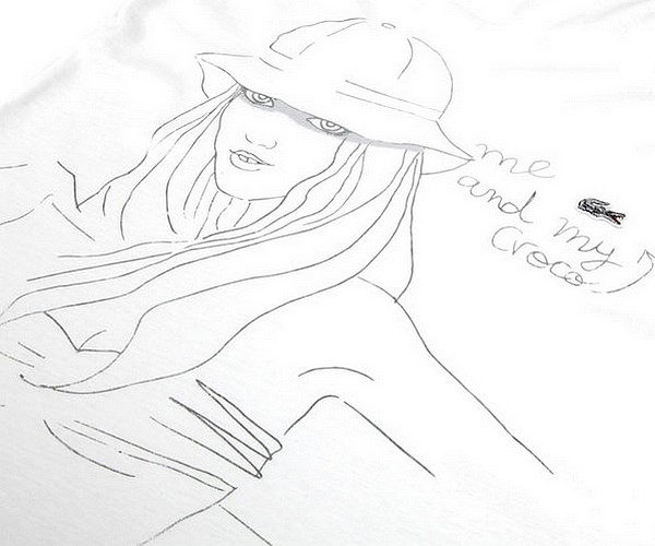 Lacoste x Marie Perron « Me and my croco » Tees lacoste x marie perron tees 06 Lacoste x Marie Perron « Me and my croco » Tees