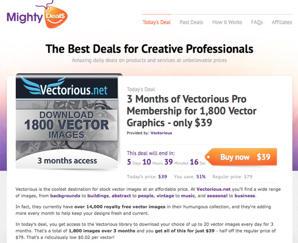 md5 pic on Design You Trust md5 3 Months of Vectorious Pro Membership for 1,800 Vector Graphics only $39