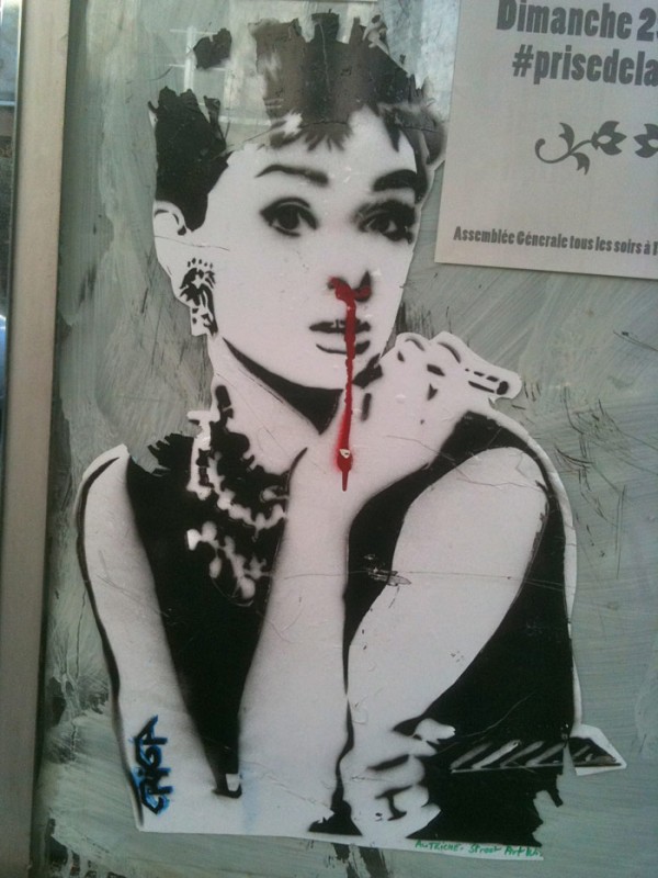 Weekly Paris Street Art selection street art paris ufunk 16 600x800 Weekly Paris Street Art selection