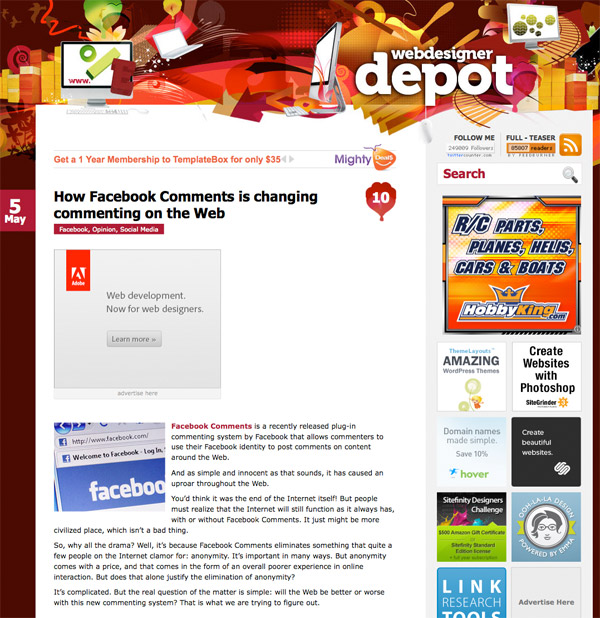 wdd1 How Facebook Comments is changing commenting on the Web