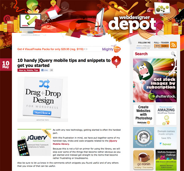 wdd3 10 handy jQuery mobile tips and snippets to get you started