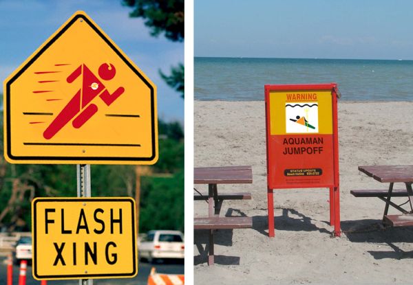 12 applications superhero pictograms