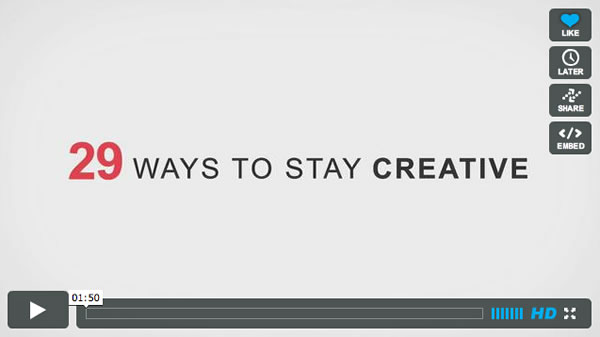 29 astuces rester créatif2 29 ways to stay creative