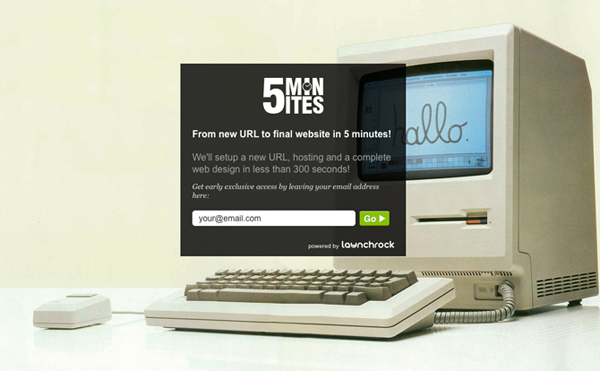 5mim pic on Design You Trust 5mim From New URL to Full blown Website in 5 Minutes?
